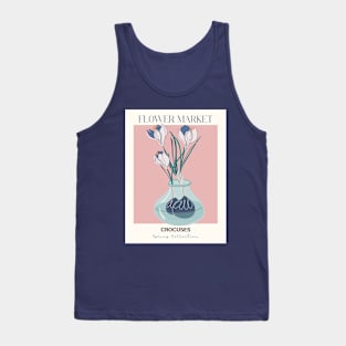 Crocuses in vase Tank Top